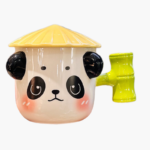 Panda Bamboo Ceramic Mug