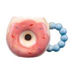 Donut-Shaped Fun Mug